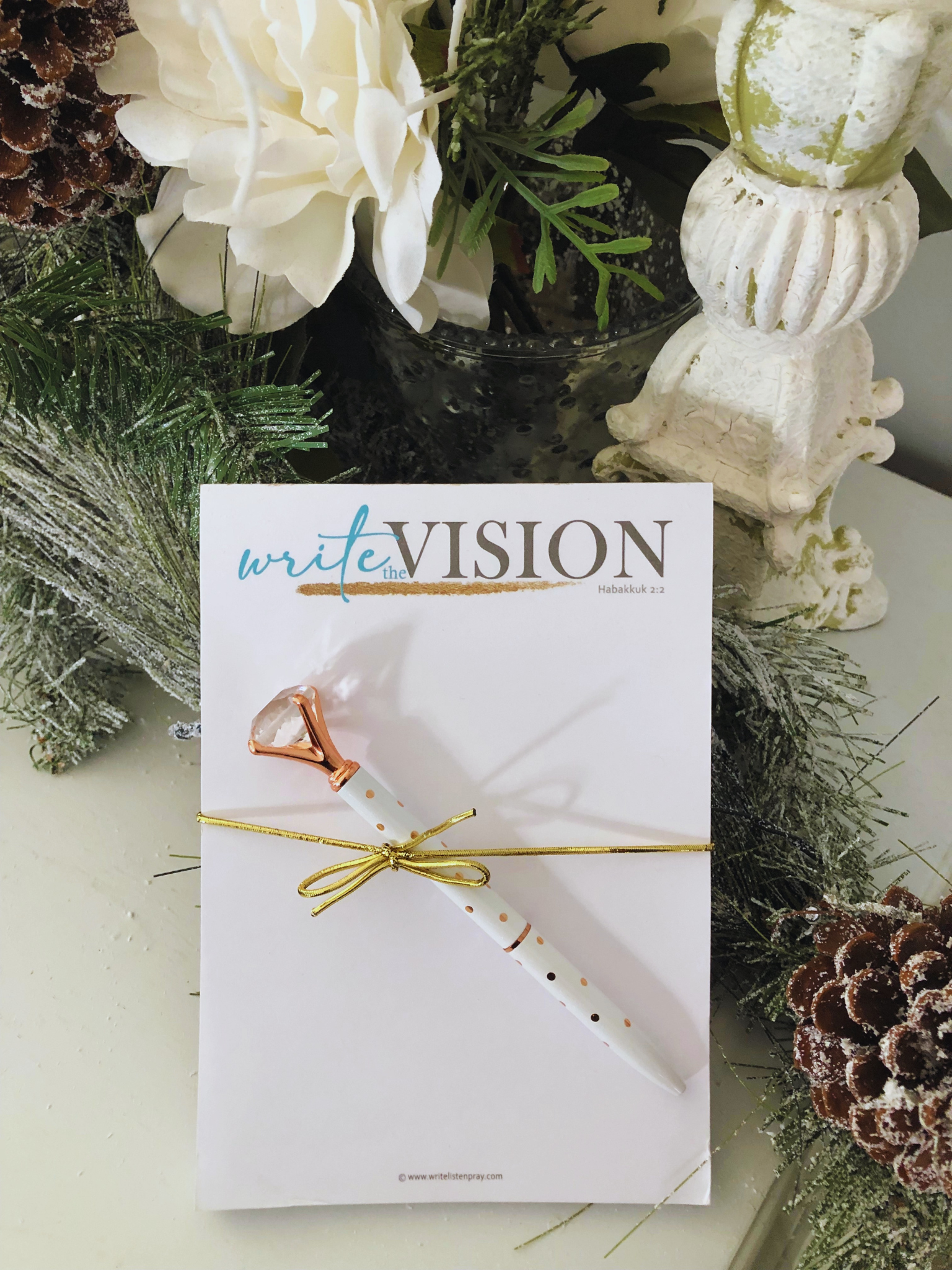 Write the Vision Notepad