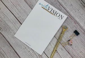 Write the Vision Notepad